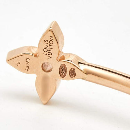 Louis Vuitton Idylle Blossom Twist Diamonds 18k Rose Gold Bracelet 15
