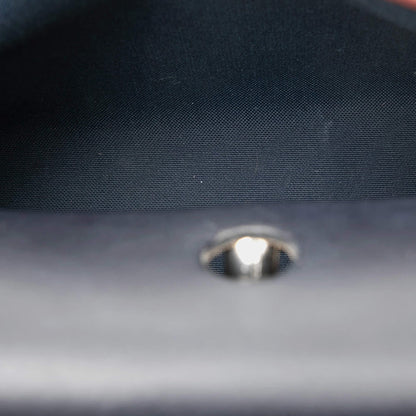 Hermes Black Blue Toile Herbag Zip 31