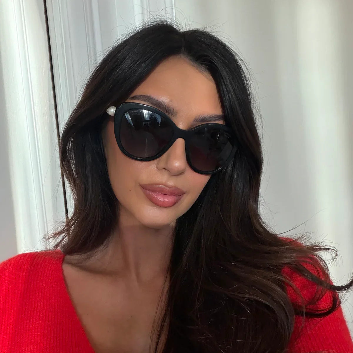 CHANEL SUNGLASSES BLACK