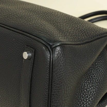 Hermes Noir Retourne Birkin 35 Bag