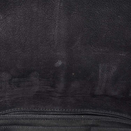 Chanel Black Nubuck Leather Darjeeling Flap Bag – Fair Condition