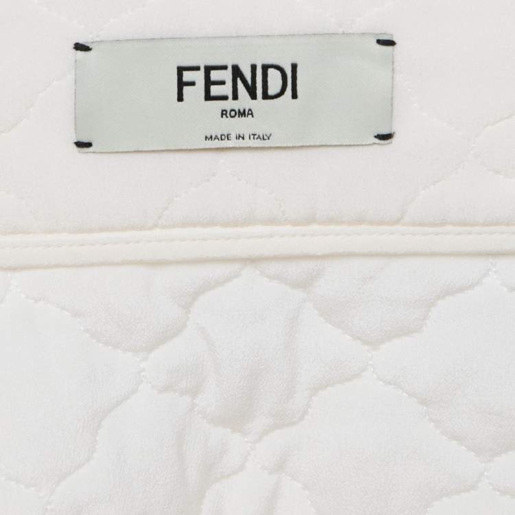 Fendi Silk Mini Skirt – Size S (IT 40)