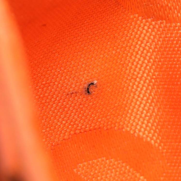 Chanel Brown Quilted Leather Cambon Ligne Compact Wallet