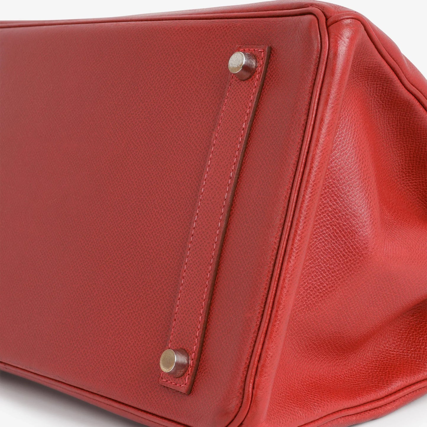 Hermès Birkin 35 - Rouge Amarante Courchevel | Palladium Hardware