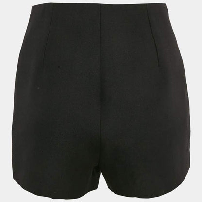 Valentino Black Wool Blend Shorts – Size S
