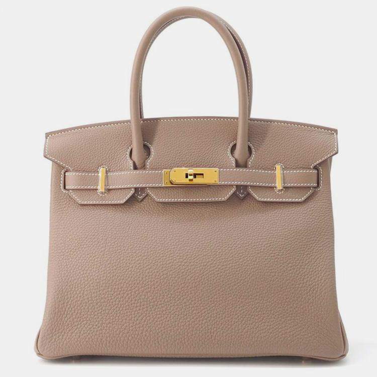 Hermès Birkin 30 Etoupe Togo Leather – Brand New