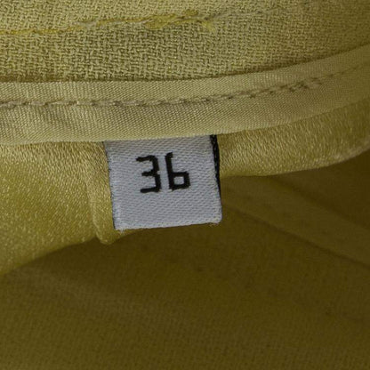 Balenciaga Yellow High Waist Tapered Pants – Size S