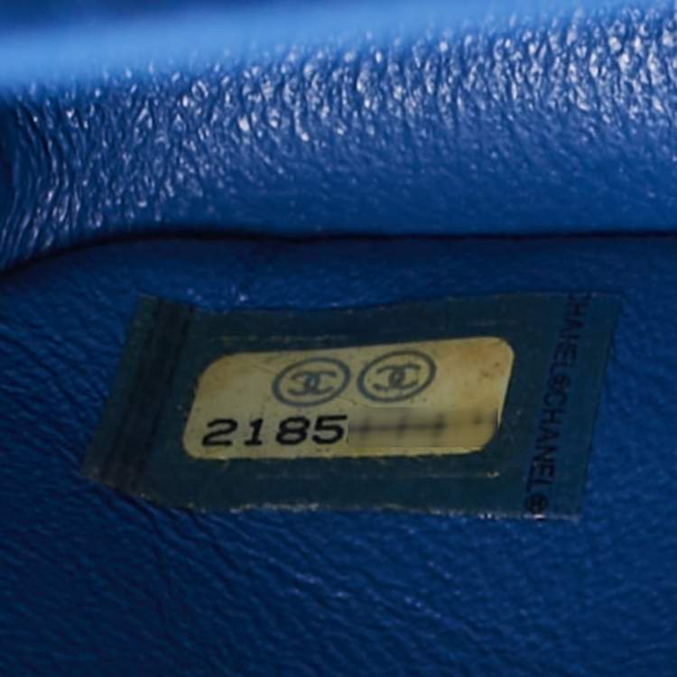 Chanel Blue Quilted Leather Jumbo Classic Double Flap Bag