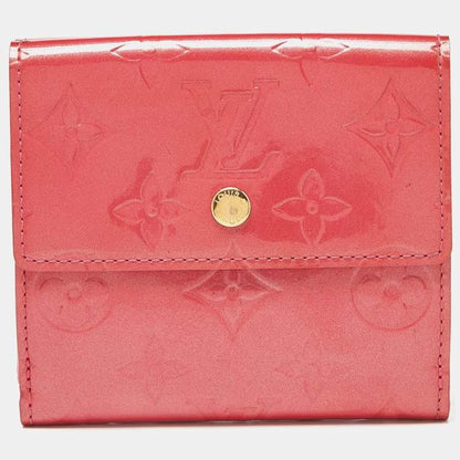 Louis Vuitton Framboise Vernis Monogram Elise Wallet