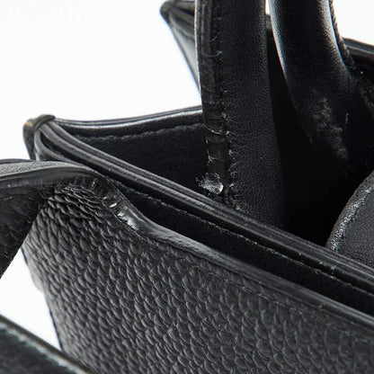 Dior Black Grained Leather Mini Diorever