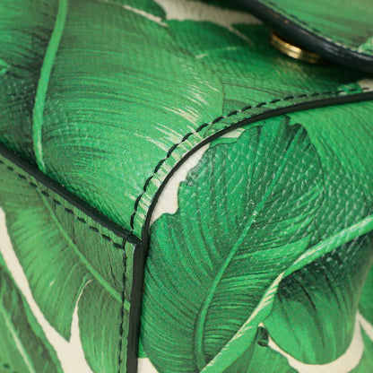 Dolce & Gabbana Miss Sicily Small Bag Banana Leaf Print