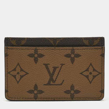 Louis Vuitton Monogram Reverse Canvas Card Holder
