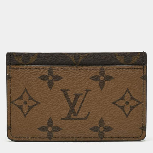 Louis Vuitton Monogram Reverse Canvas Card Holder