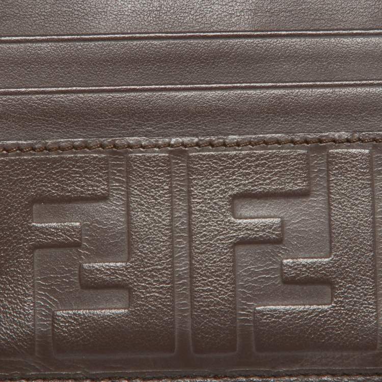 Fendi Zucca Card Holder