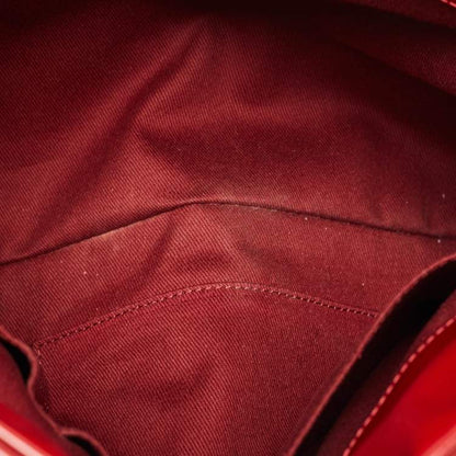 Chanel Red Patent Leather Large Just Mademoiselle Bag