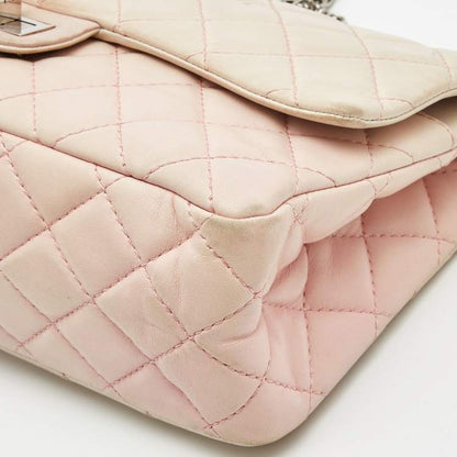 Chanel Pink Ombre Quilted Leather Reissue 2.55