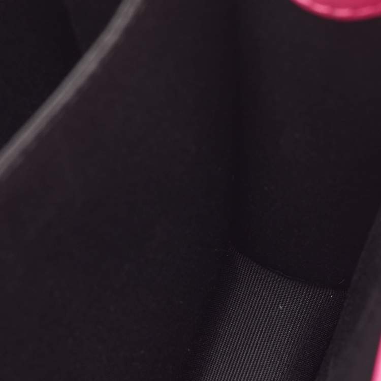 Bvlgari Serpenti Forever Small Pink Leather Flap Top Handle Bag