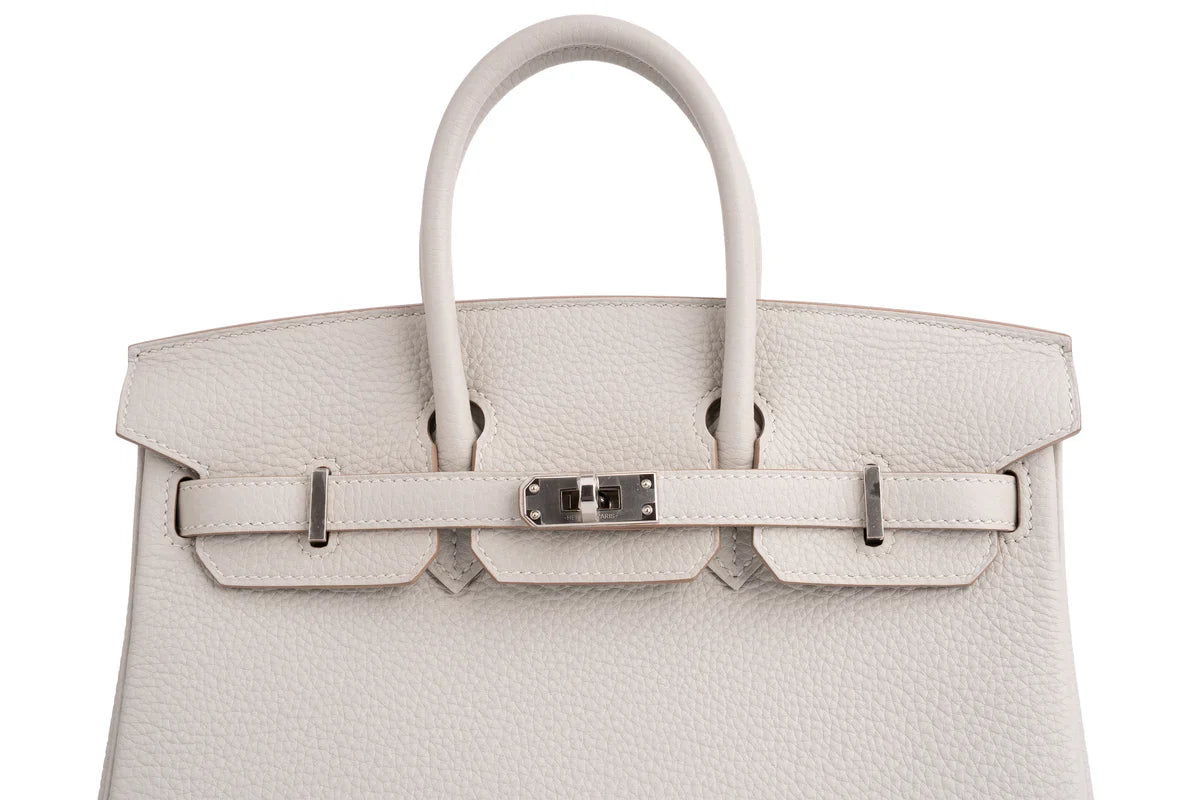 Hermès Birkin 25 Togo Gris Perle PHW