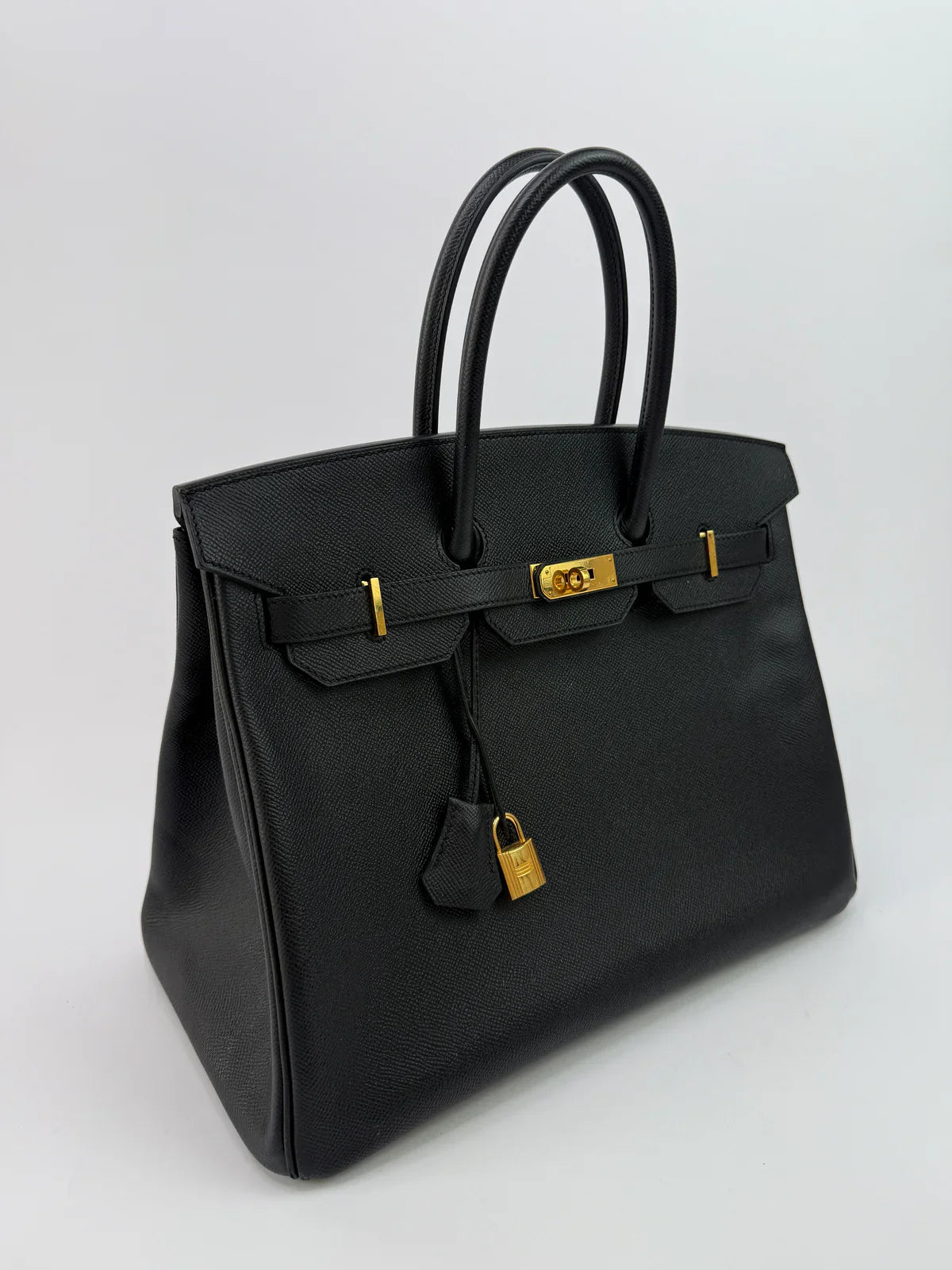 HERMÈS BIRKIN 35 BLACK EPSOM LEATHER GHW
