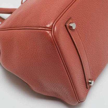 Hermès Sanguine Taurillon Clémence Leather Birkin 35 Bag