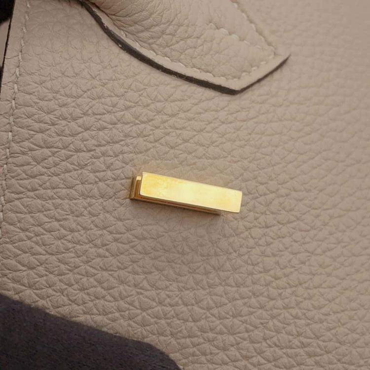 Hermès Birkin 25 Gris Tourterelle Togo Leather