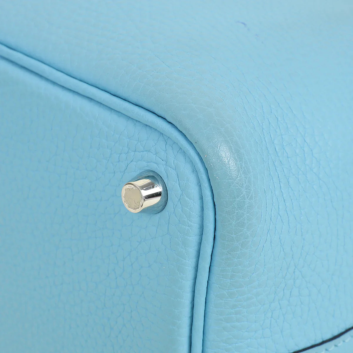 Hermes Bleu Du Nord Picotin Lock 18 Bag