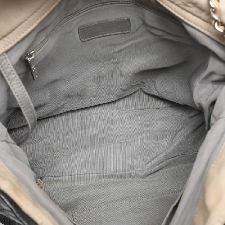 Chanel Black Quilted Glazed Leather Portobello Tote