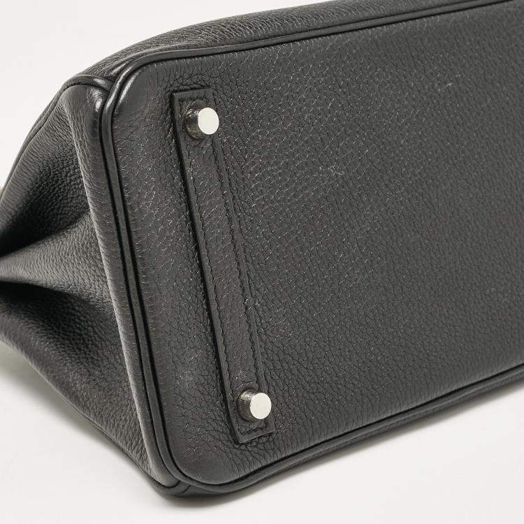 Hermès Birkin 30 Black Togo Leather