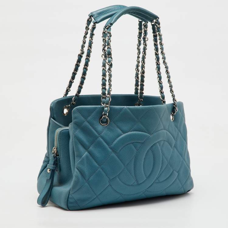 Chanel Blue Petite Tote