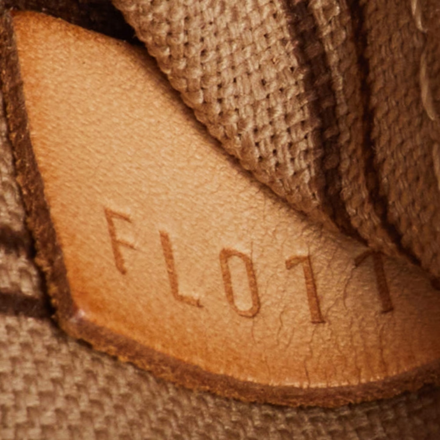 Louis Vuitton Neverfull Brown Coated Canvas and Leather Totes Bag