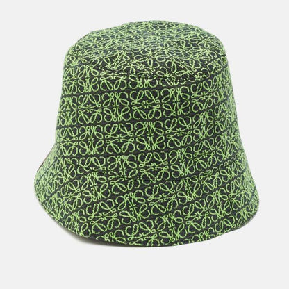 Loewe Green Anagram Jacquard Bucket Hat