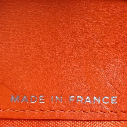 Chanel Brown Quilted Leather Cambon Ligne Compact Wallet