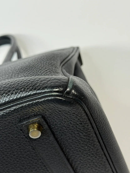 HERMÈS BIRKIN 35 BLACK TOGO LEATHER WITH GHW