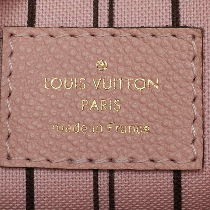 Louis Vuitton Pink Leather Satchel Bag