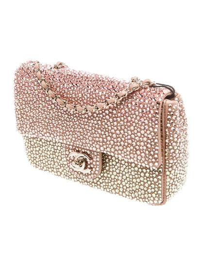 Authentic Chanel Strass Flap Bag
