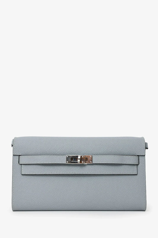 Hermès 2025 Gris Pantin Epsom Leather Kelly To Go