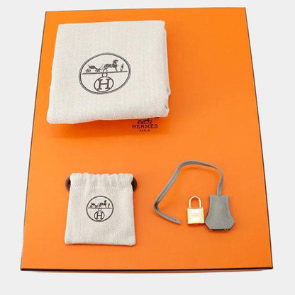 Hermès Birkin 30 Gris Mouette Togo Leather Bag with Gold Hardware