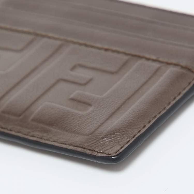 Fendi Zucca Card Holder