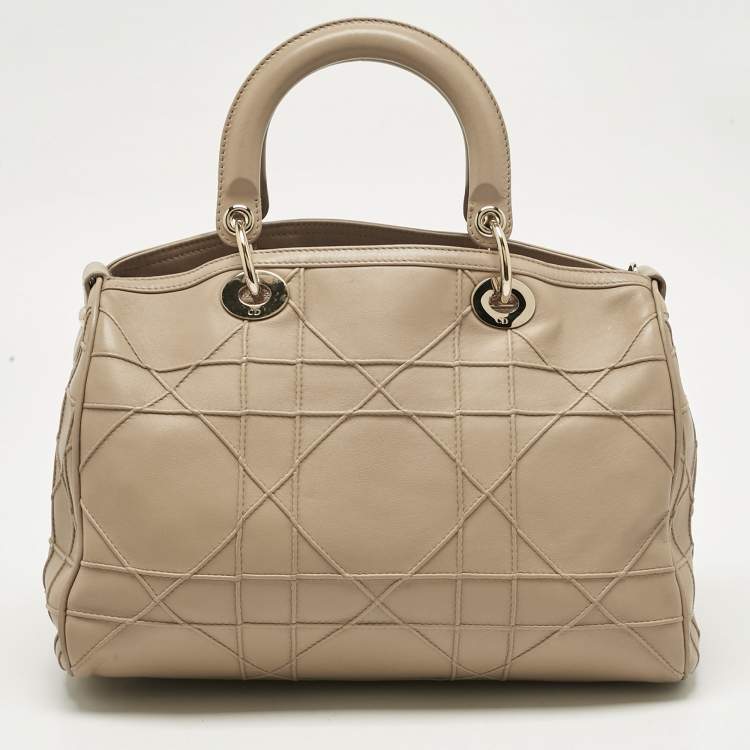 Dior Granville Polochon Satchel Beige