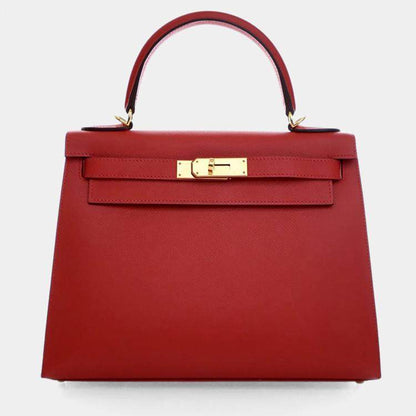 Hermes Rouge Casaque Epsom Sellier Kelly 28