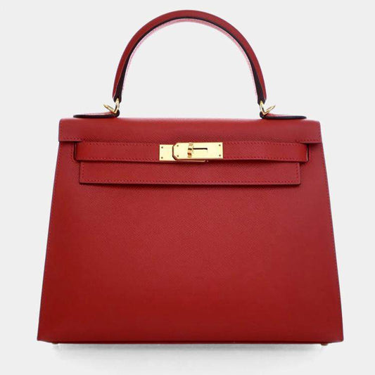 Hermes Rouge Casaque Epsom Sellier Kelly 28