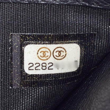 Chanel Black Timeless CC Flap Trifold Wallet – Caviar Leather