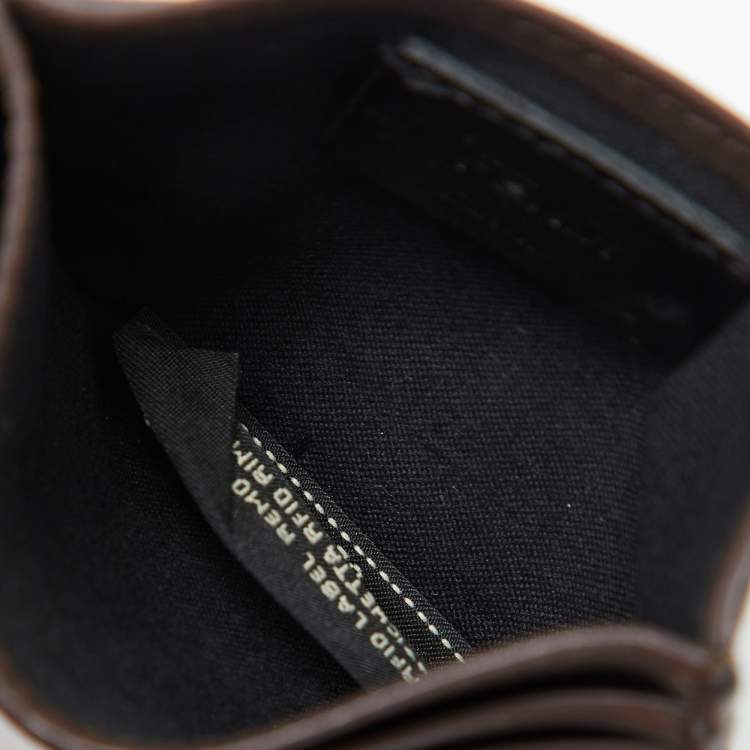 Fendi Zucca Card Holder