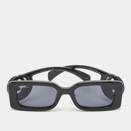 Gucci Black GG1325S Frame Rectangular Sunglasses