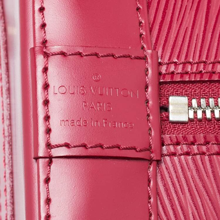 Louis Vuitton Alma PM – Fuchsia Epi Leather