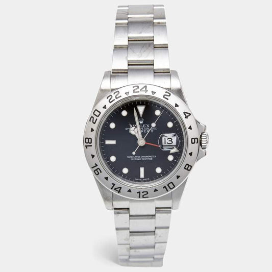 Rolex Explorer II 16570T Black Dial 40mm