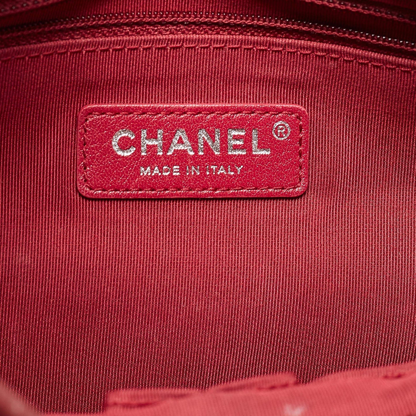 Chanel Red Quilted Leather Medium Gabrielle Hobo