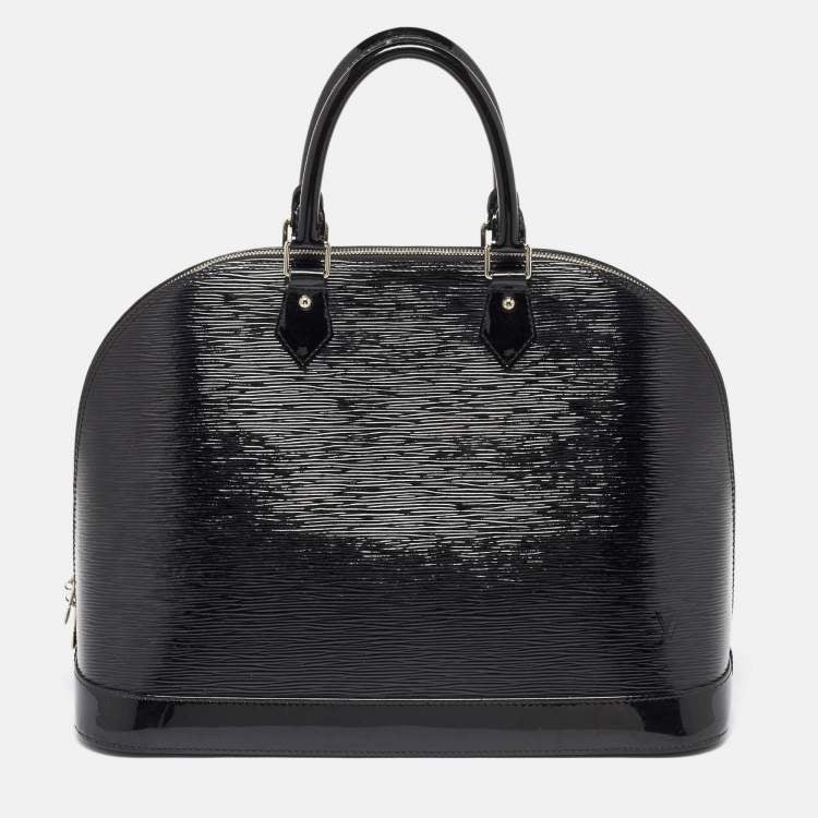 Louis Vuitton Black Electric Epi Leather Alma GM