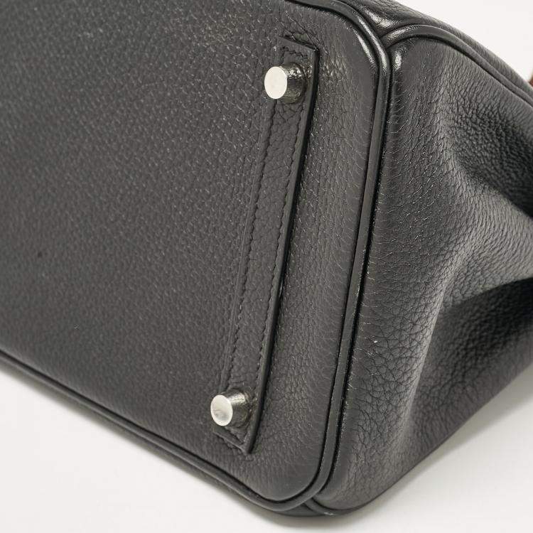 Hermès Birkin 30 Black Togo Leather