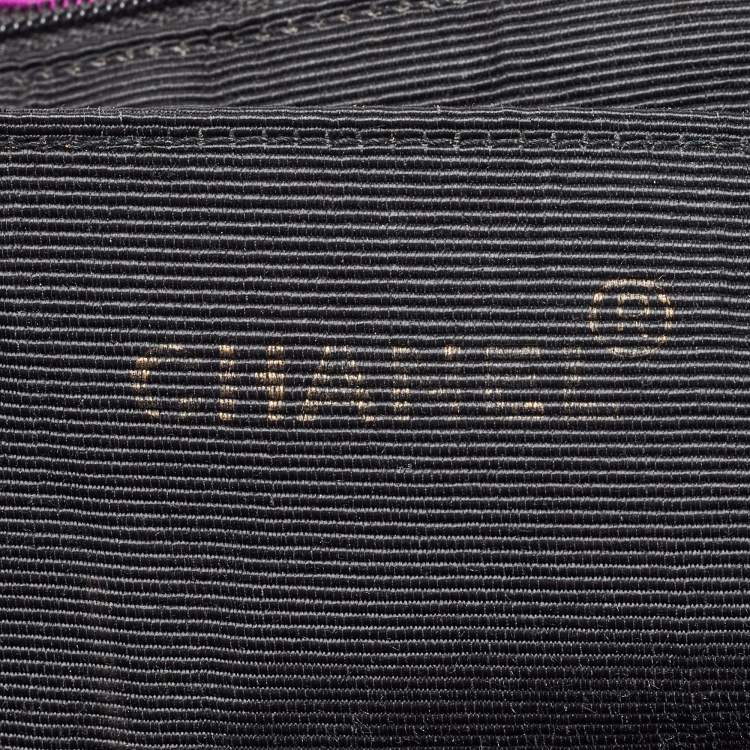Chanel Pink Nylon Vintage CC Logo Tote